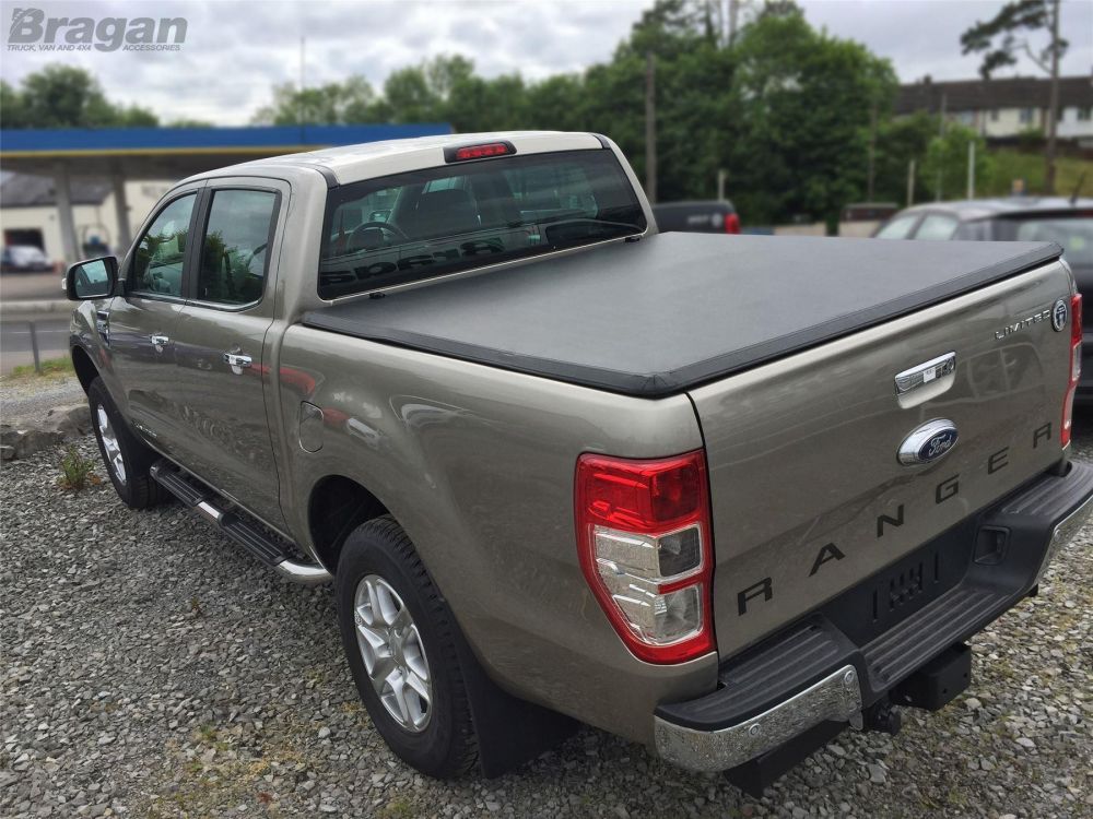 To Fit 2006 2012 Ford Ranger Tri Folding Soft Tonneau Cover