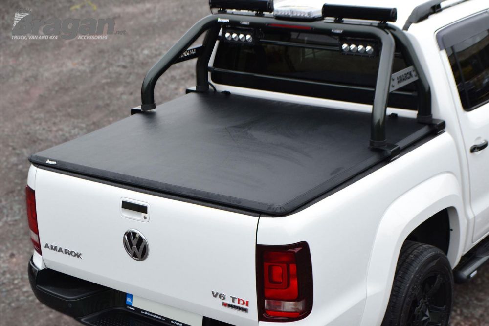 To Fit 2016 Vw Volkswagen Amarok Tri Fold Soft Tonneau Cover