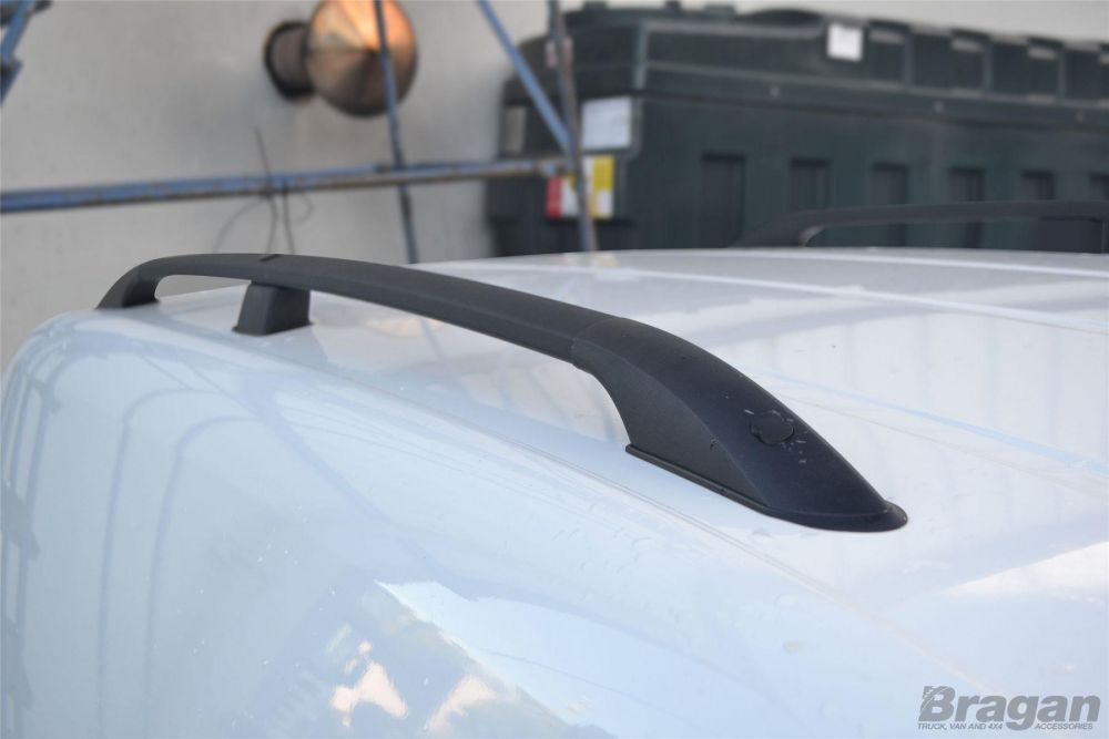 vw caddy maxi black roof rails